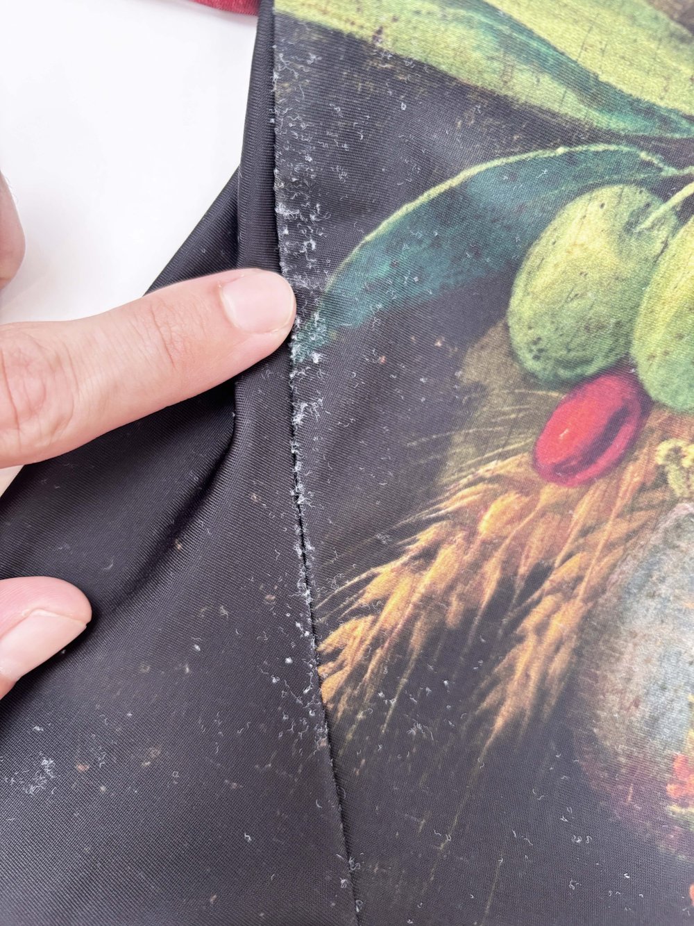 Comme des Garcons S/S 2018 vegetable face dress — JAMES VELORIA
